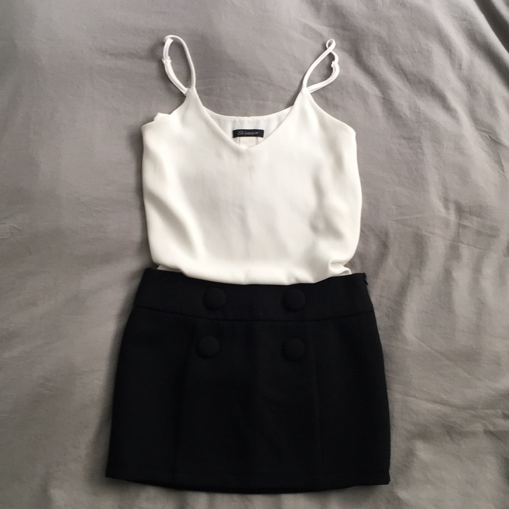 GUESS black skirt